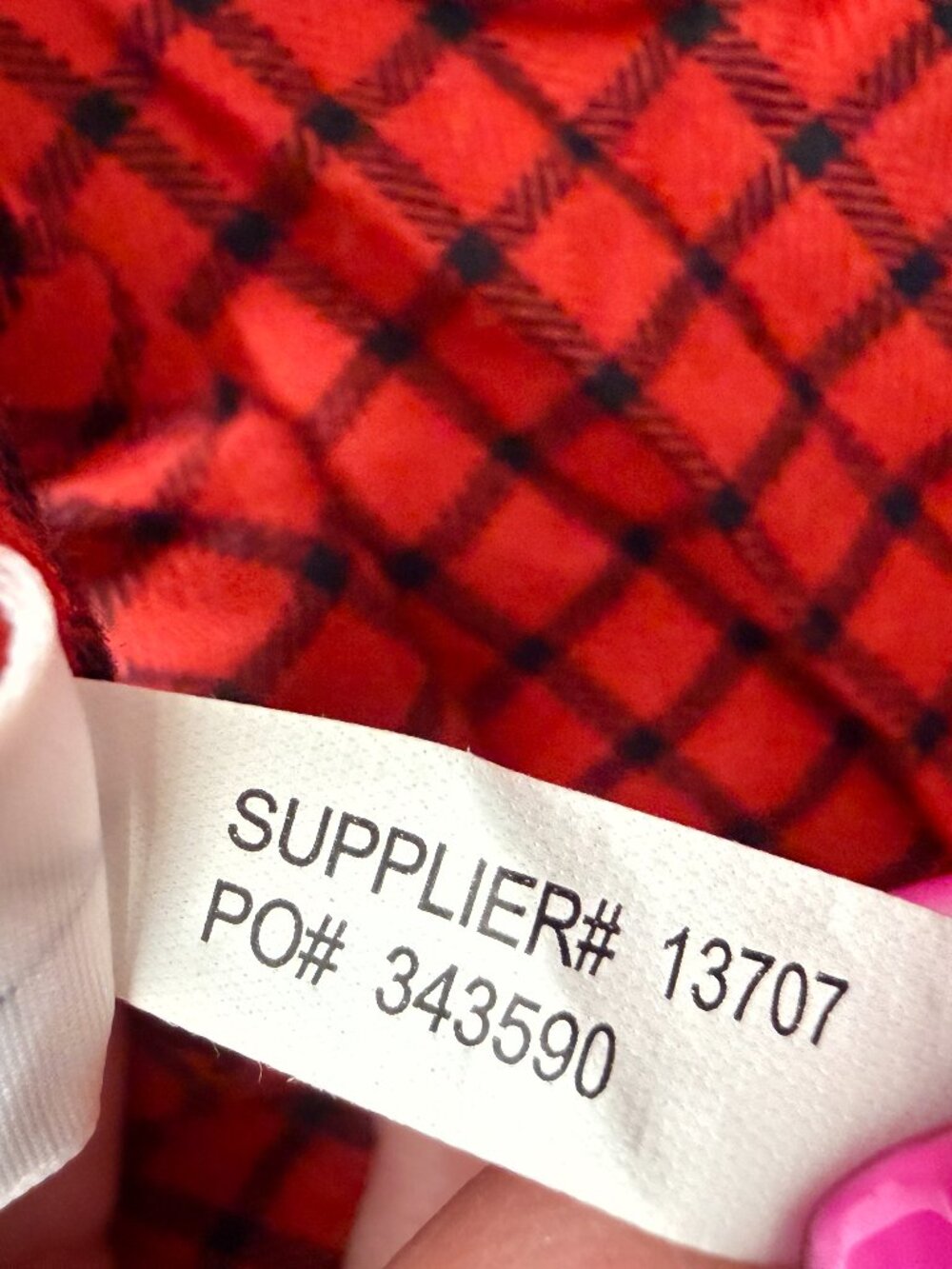 Ralph Lauren Classic Fit Red & Black Check/Plaid Button Down Sz M - Picture 9 of 9
